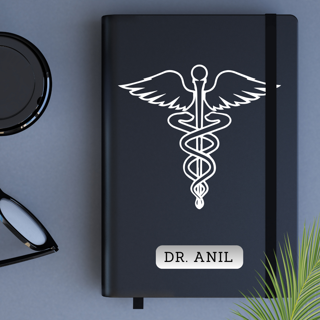 Personalized Hard Bound Diary for Doctors